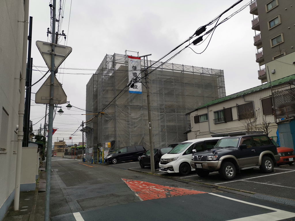 道路使用許可申請、道路占用許可申請、足場設置許可申請